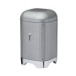 Lovello Textured Tea Tin Canister - Shadow Grey