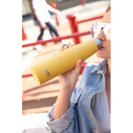 Built Perfect Seal 540ml Yellow Hydration Bottle