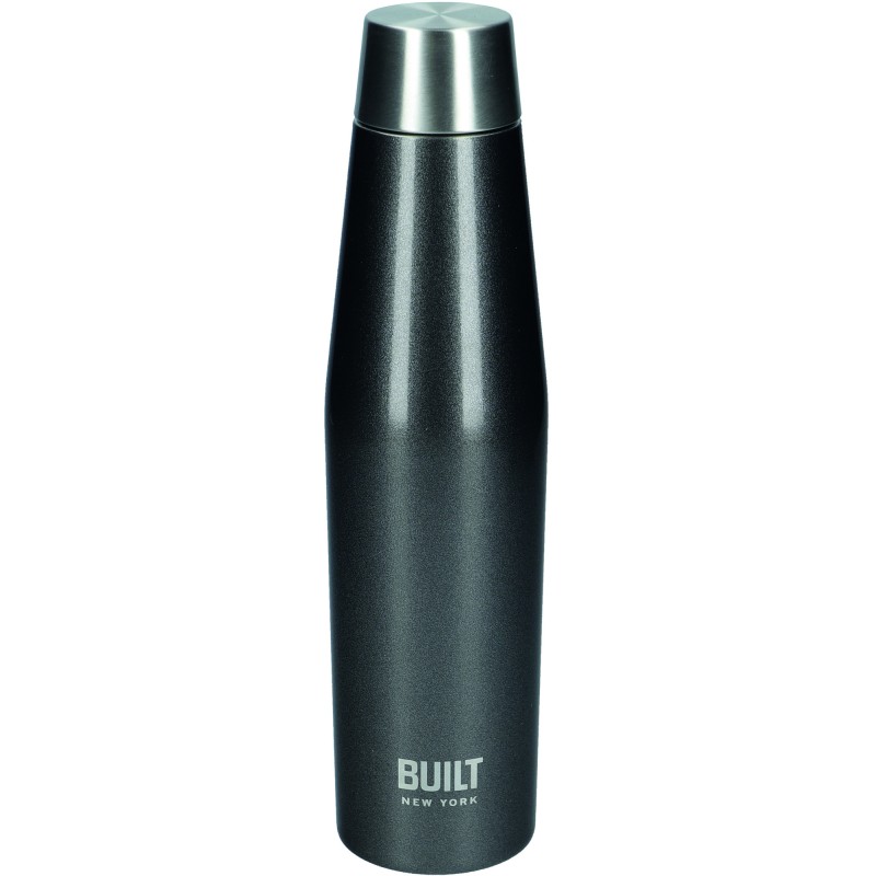 Built Perfect Seal 540ml Charcoal Hydration Bottle