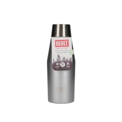 BUILT Apex 330ml Insulated Water Bottle - Silver