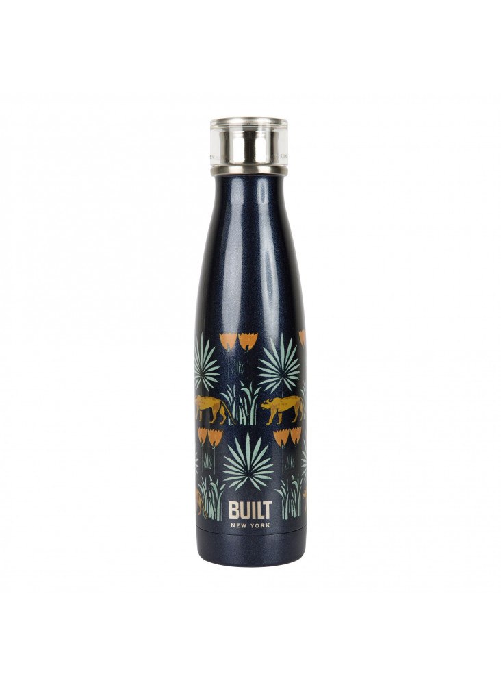 Built V&A 500ml Double Walled Stainless Steel Water Bottle Lioness