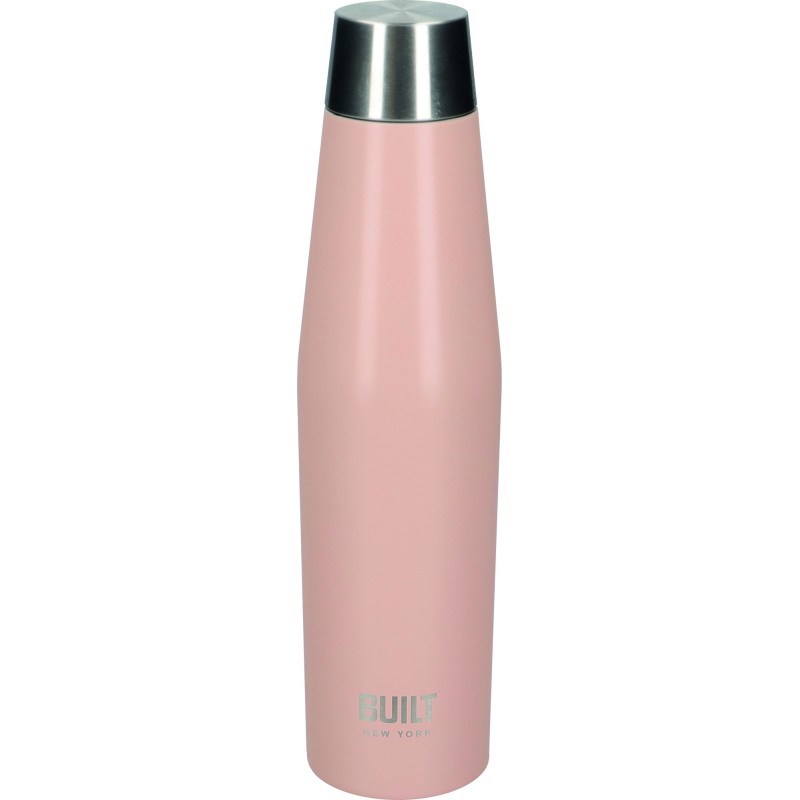 Built Perfect Seal 540ml Pale Pink Hydration Bottle