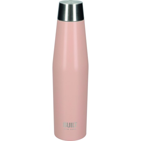 Built Perfect Seal 540ml Pale Pink Hydration Bottle