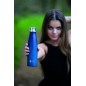 Built 500ml Double Walled Stainless Steel Water Bottle Black and Blue Ombre