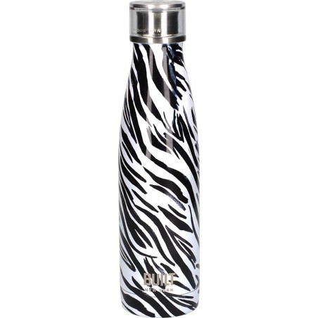 Built 500ml Double Walled Stainless Steel Water Bottle Zebra