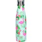 Built 500ml Double Walled Stainless Steel Water Bottle Flamingo