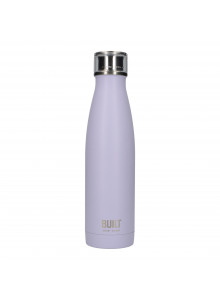 Built 500ml Double Walled Stainless Steel Water Bottle - Lavendar