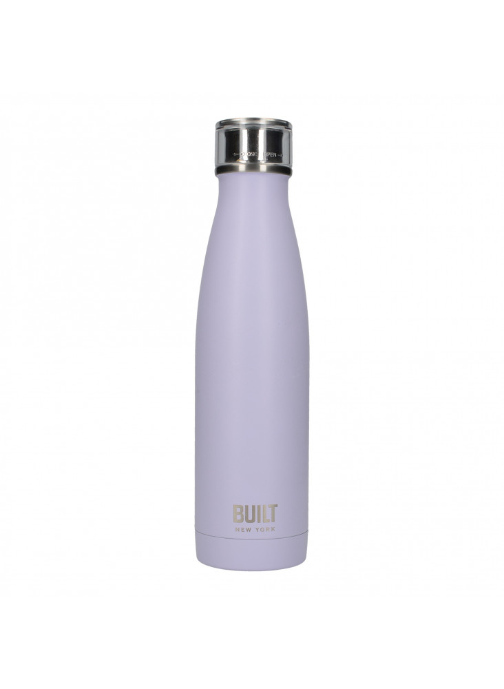 Built 500ml Double Walled Stainless Steel Water Bottle - Lavendar