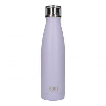 Built 500ml Double Walled Stainless Steel Water Bottle - Lavendar