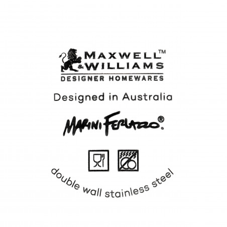 Maxwell & Williams Marini Ferlazzo 500ml Sulphur-crested Cockatoo Drinks Bottle