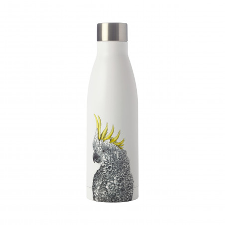 Maxwell & Williams Marini Ferlazzo 500ml Sulphur-crested Cockatoo Drinks Bottle