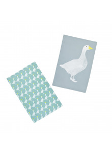 KitchenCraft Set of 2 Goose Tea Towels