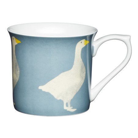 KitchenCraft Fluted China Goose Mug