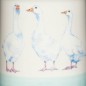 Apple Farm Geese Sugar Canister in Stoneware