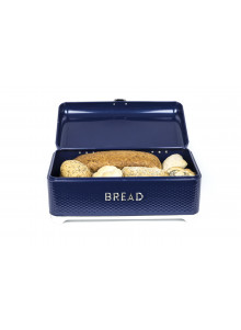 Lovello Textured Bread Bin - Midnight Navy