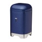 Lovello Textured Tea Tin Canister - Midnight Navy