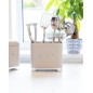 Lovello Latte Cream Textured Utensil Holder