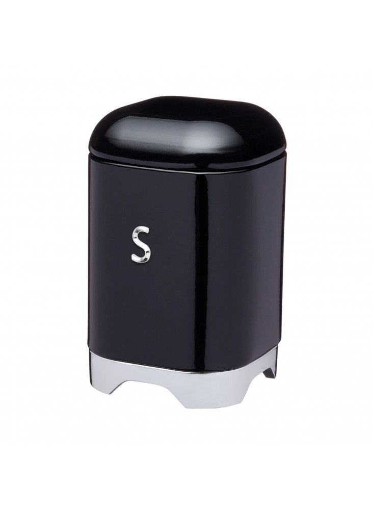 Lovello Sugar Tin Canister - Midnight Black