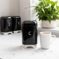 Lovello Coffee Tin Canister - Midnight Black