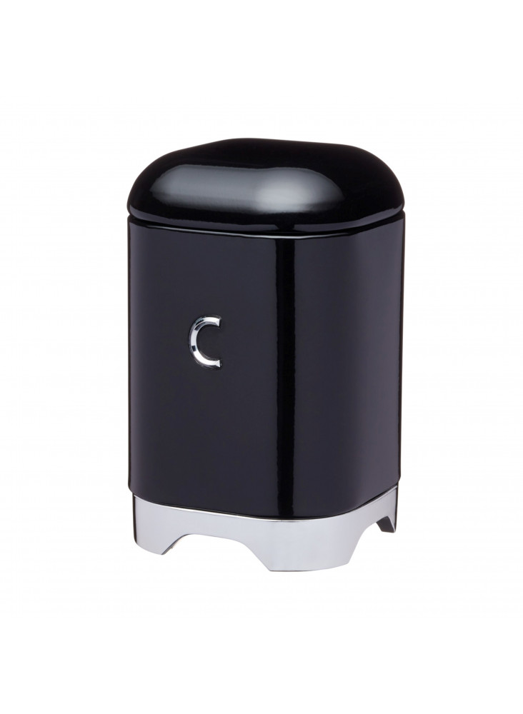 Lovello Coffee Tin Canister - Midnight Black