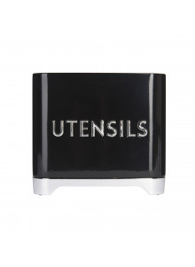 Lovello Utensil Holder - Midnight Black