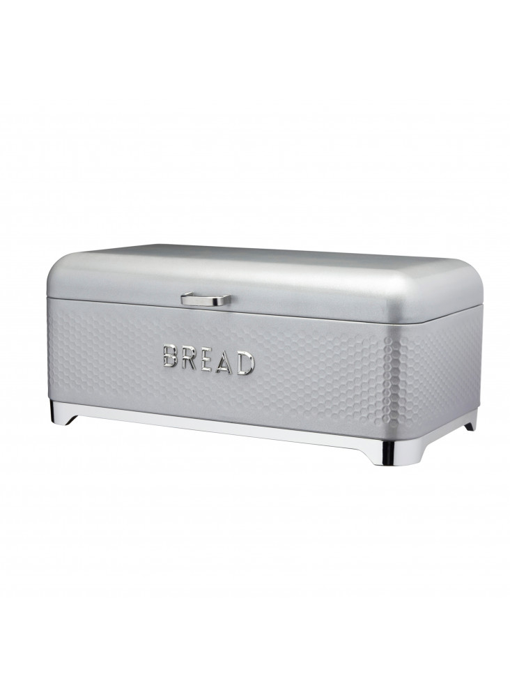 Lovello Textured Bread Bin - Shadow Grey