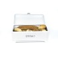 Lovello Textured Bread Bin - Ice White