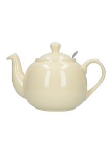 London Pottery Farmhouse 6-Cup Teapot Ivory