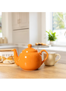 London Pottery Farmhouse 4 Cup Teapot Orange