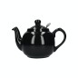 London Pottery Farmhouse 4-Cup Teapot Gloss Black